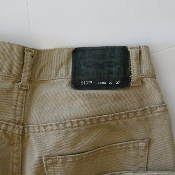Boys Levi's 511 Slim Jeans Tag Size 14 27x27 - Picture 6 of 9
